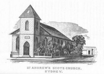 ST ANDREWS SCOTS CHURCH SYDNEY